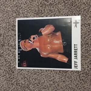 WCW Jeff Jarrett Sign Autograph Photo